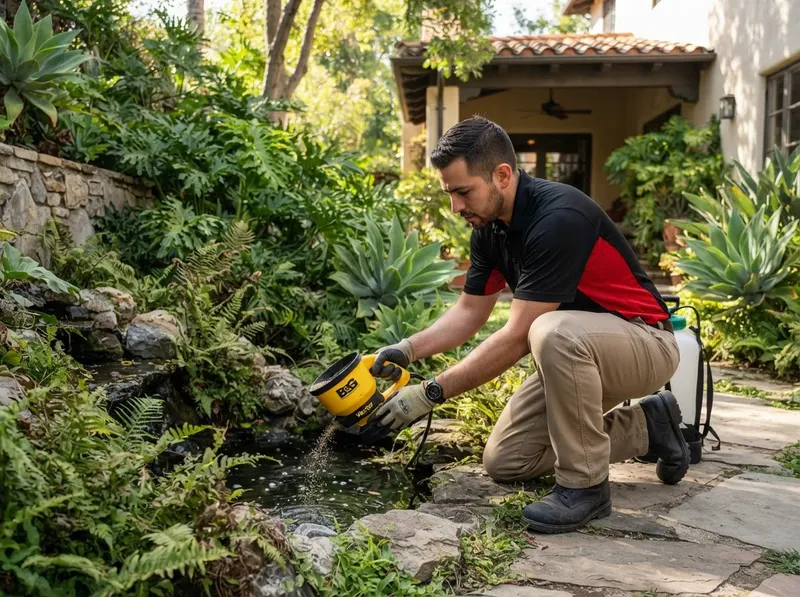 Invasive Mosquito Source Reduction in Los Angeles, CA